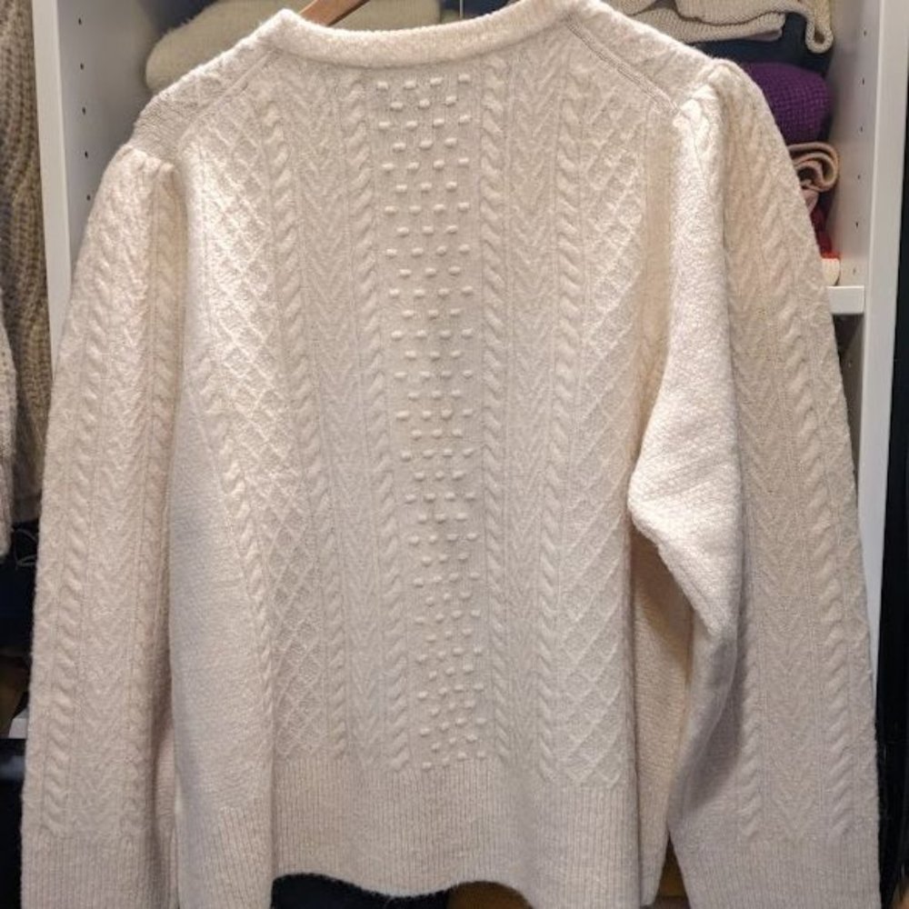 COPY - Cream J. Crew Sweater XXL - NWOT